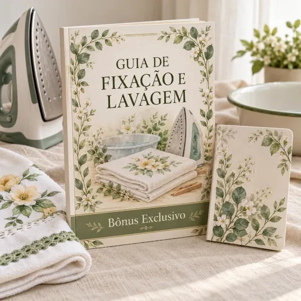 Mockup do e-book Guia de Fixação e Lavagem