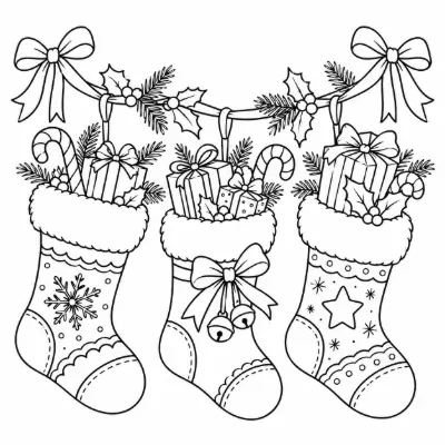 Botas de Natal e Presentes